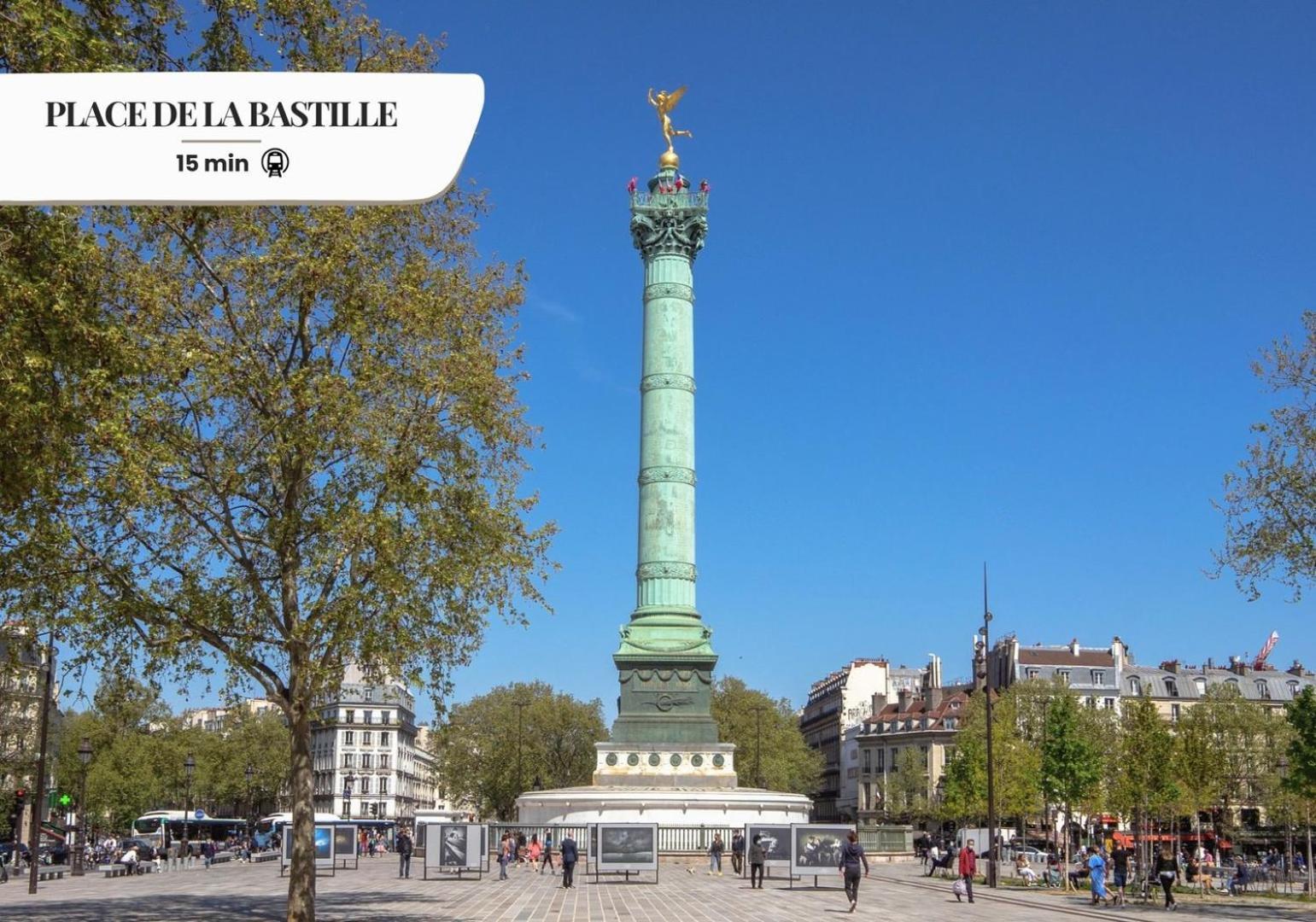 178 Suite Cesar - Superb Apartment In Paris Luaran gambar